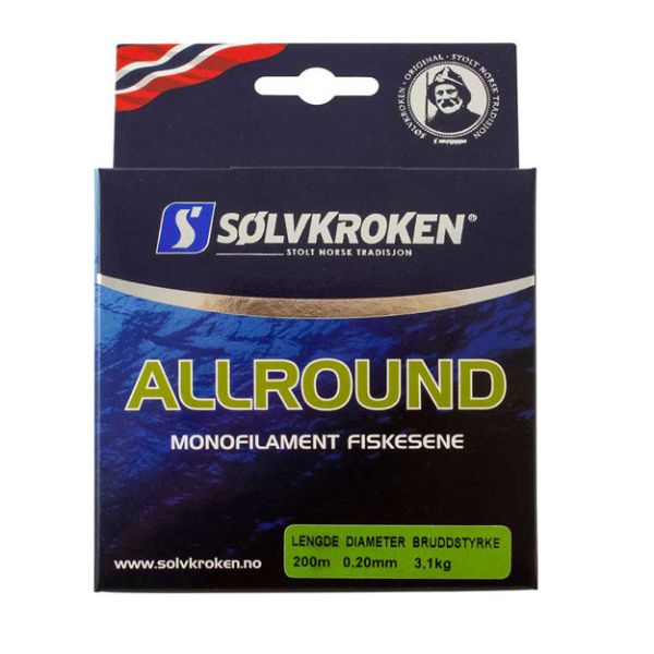 Bilde av Sølvkroken Fiskesene allround 200m- 20mm Blank